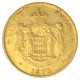 Monaco-20 Francs Charles III 1879 Paris - 1819-1922 Honoré V, Charles III, Albert I