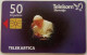 Slovenia 50 Unit Chip Card - Pope John Paul II ( Papez Janez Pavel II ) - Eslovenia