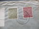 SBZ 1946 West Sachsen MiF Dreifarbenfrankatur Nr.134 Eckrand Unten Rechts Einschreiben Leipzig C1 - Bösperde Iserlohn - Lettres & Documents