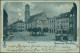 Ansichtskarte Weilheim (Oberbayern) Hauptplatz - Mondschein 1898 - Weilheim