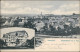 Ansichtskarte Bonndorf (Schwarzwald) Stadt, Bahnhofshotel - 2 Bild 1908 - Bonndorf