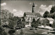 Deggendorf Partie A.d. Kirche, Stadtpfarrkirche, Grünanlagen 1965 - Deggendorf