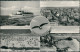 Langeoog 5 Foto-Ansichten Ua. Dampfer Langeoog III, Strand, Dünen Uvm. 1957 - Langeoog