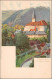 Ansichtskarte Weesenstein (Müglitz) Künstlerkarte 1906 - Weesenstein A. D. Müglitz