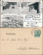 Ansichtskarte Sankt Andreasberg-Braunlage 3 Bild Winterfest - E-Werk 1906 - St. Andreasberg