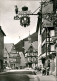 Bad Urach Strassen Partie Marktplatz, Personen, Geschäfte, Fachwerkhäuser 1960 - Bad Urach