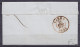 L. Affr. N°7 Très Bien Margé Avec Voisin D24 Càd BRUXELLES /10 JUIL. 1856 Pour LIEGE (au Dos: Càd Arrivée LIEGE) - Luxe  - 1851-1857 Medaglioni (6/8)