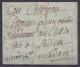 L. Datée 19 Pluviöse An 2 (7 Février 1794) De BOSSU Pour SEDAN - Griffe "7/ MARIEMBOURG - Port "II" - 1794-1814 (Periodo Francese)