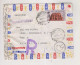 EGYPT 1965 Registered Airmail Cover To Austria - Posta Aerea