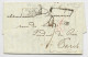 HELVETIA SUISSE MARQUE MORGES 1827 LETTRE COVER  LAVAUX + SUISSE PAR PONTARLIER POUR PARIS - ...-1845 Préphilatélie