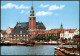 Ansichtskarte Leer (Ostfriesland) Hafen, Rathaus Und Waage 1980 - Leer