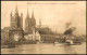 Ansichtskarte Köln St. Martin U Stapelhaus V D. Schiffbrücke, Dampfer 1910 - Koeln