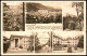 Ansichtskarte Meiningen Theater, Stadt MB 1941  Gel Feldpost WK2 - Meiningen