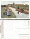 Postkaart Marken-Waterland Kinderen In De Wei (Marken) 1940 - Marken