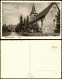 Ansichtskarte Bad Sachsa Kirche, Pfarrhaus - Fotokarte 1953 - Bad Sachsa