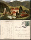 Ansichtskarte Oppenau Klosterruine Allerheiligen - Künstlerkarte 1916 - Oppenau
