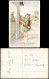 Glückwunsch - Schulanfang/Einschulung Mädchen Mit Zuckertüte 1940 - Premier Jour D'école