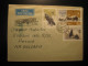 MOSCOW 1966 To Pernik Bulgaria Eagle Stage Coach Panda Bear Air Mail Cancel Cover RUSSIA USSR - Lettres & Documents