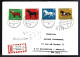 LETTRE RECOMMANDÉE  EN PROVENANCE DE STUTTGART - THÈME: CHEVAUX - Horses
