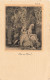 COUPLES - Oui Ou Non - Dans Le Jardin - Carte Postale Ancienne - Coppie