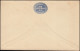 Großbritannien Umschlag König Edward VII. Halfpenny Hellgrün, London 8.8.1908 - Petróleo