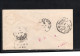 1895, Overprint 2 Annas 6 Pies, " AAMAGOD " ? ,partly Clear   To Alexandria, Egypte, With Arrival Mark  #1580 - 1882-1901 Empire