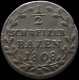 LaZooRo: Switzerland SAINT GALL 1/2 Batzen 1808 VF - Silver - Cantonal Coins