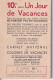 REDON         CARNET NATIONAL DES COLONIES DE VACANCES  10 VUES 1939  + PUB LOTERIE NATIONALE DEROUET - Redon