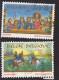 1993 COB 2491-2493 (complet) Histoire - Used Stamps