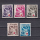 ROMANIA 1941, Sc# B164-B168, Semi-Postal, Red Cross, MNH - Neufs