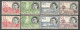 CONGO BELGA YVERT NUM. 329/336 SERIE COMPLETA --2 SELLOS SIN GOMA-- - Nuovi