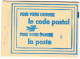 Carnet Code Postal, 31500 Toulouse, Vignettes Oranges, Variété Tache Sur La Couverture - Blocks Und Markenheftchen