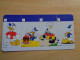 Carte Nestlé  Disney Family Donald Duck Base Ball Anniversaire Voiture Musicien Car Birthday Musician Baseball BD Comic - Altri & Non Classificati