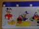 Carte Nestlé  Disney Family Donald Duck Base Ball Anniversaire Voiture Musicien Car Birthday Musician Baseball BD Comic - Altri & Non Classificati