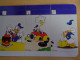 Carte Nestlé  Disney Family Donald Duck Base Ball Anniversaire Voiture Musicien Car Birthday Musician Baseball BD Comic - Altri & Non Classificati