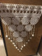 Une Paire De Rideaux Réalisés Au Crochet En Coton Blanc (38CM/56CM) (3 Paires Au Total ) - Drapery