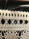 Delcampe - Une Paire De Rideaux Réalisés Au Crochet En Coton Blanc (38CM/56CM) (3 Paires Au Total ) - Vorhänge