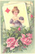 Playing Cards With Roses, Pre 1910 - Carte Da Gioco