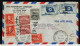 1957 6 Nice Letters  Send To Denmark (usa14) - Cartas & Documentos