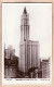 23958 / ⭐ Real Photographic 1930s WOOLWORTH Building NEW YORK Publisher: ROTARY PHOTO 10781-33 PICTORIAL NEWS CP - Other Monuments & Buildings