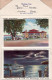 23968 / ⭐ Rare 18 Select Views GREETINGS From LAKE GENEVA WISCONSIN 1950s COMPLETE SET In COVER USA - Otros & Sin Clasificación