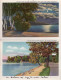 Delcampe - 23968 / ⭐ Rare 18 Select Views GREETINGS From LAKE GENEVA WISCONSIN 1950s COMPLETE SET In COVER USA - Other & Unclassified