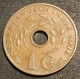 INDONESIE - INDONESIA - 1 CENT 1936 - Wilhelmina - KM 317 - ( NEDERLANDSCH INDIE ) - Indonesia