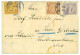 P2774 - 3 COLOUR ENVELOPPE FROM SHANGAI TO AUSTRIA 1909 - Covers & Documents
