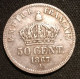 FRANCE - 50 CENTIMES 1867 A - Napoléon III - Tête Laurée - Argent - Silver - Gad 417 - KM 814 - 50 Centimes