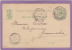 ENTIER POSTAL AVEC REPIQUAGE "LIBRAIRIE DE LA COUR VICTOR BRUCK A LUXEMBOURG" POUR GREVENMACHER. - Stamped Stationery