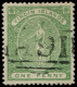 VIERGES Poste O - 3, Bel Exemplaire: 1p. Vert-jaune - Cote: 110 - British Virgin Islands