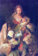 Jungfrau Maria Madonna Jesuskind Weihnachten Religion Vintage Ansichtskarte Postkarte CPSM #PBB796.A - Vergine Maria E Madonne
