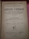 DICTIONNAIRE MANUEL ILLUSTRE DES SCIENCES USUELLES  1897 - BON ETAT - 807 PAGES - 19 X 13 X 4.5 CM  VOIR IMAGES - Wissenschaft