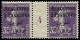 ALAOUITES Poste ** - 7, Paire Millésime 4: 2pi. S. 35c. Semeuse Violet - Cote: 120 - Unused Stamps